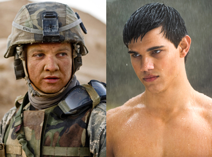 Jeremy Renner, The Hurt Locker, Taylor Lautner, New Moon Jeremy Renner, The Hurt Locker, Taylor Lautner, New Moon